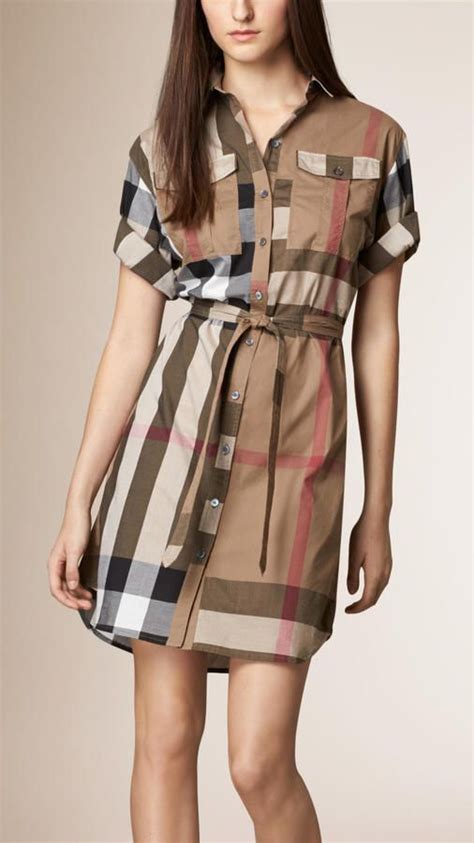 cream cotton burberry dress|Burberry Dresses for Women .